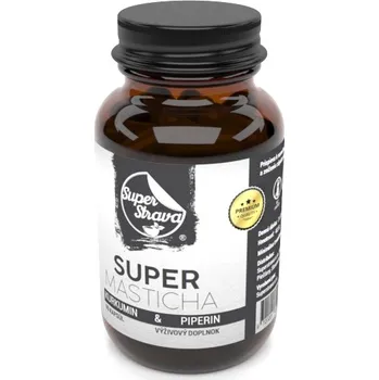 Speciální výživa Superstrava Super Masticha Kurkumin & Piperin 80 kapslí