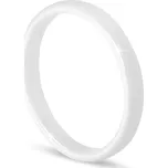 biju Minimalistický keramický prsten bílé barvy 0232 Velikost prstenu - obvod: 62 mm