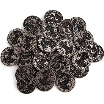 Příslušenství k deskovým hrám Vikingské mince Kovové mince