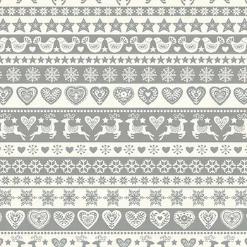 MAKOWER UK Látka vánoční v metráži 2580S