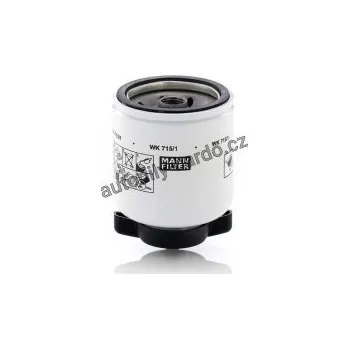 Filtr do auta Palivový filtr MANN WK715/1 (MF WK715/1)