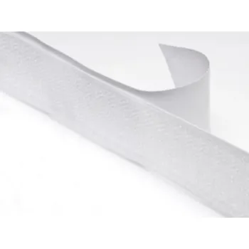 Zip Suchý zip samolepící 30mm bílý, metráž, háčky