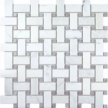 Stavební materiál EBS Trenzado mozaika 30x30 blanco MTRENZBL