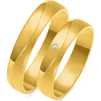 Prsten SOFIA zlatý dámský snubní prsten ZSO-81WYG