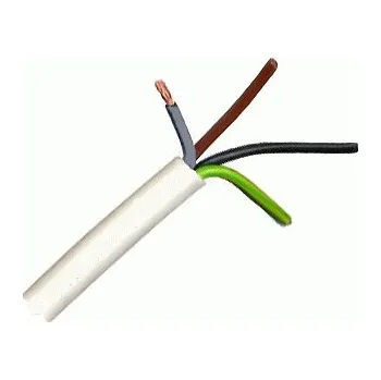 elektrický kabel Instalační vodič CYSY, 4Gx1, bílý