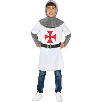 Funiglobal - Kostým templářský rytíř pro chlapce - 5-6 years