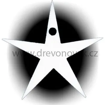 Vánoční dekorace Vánoční ozdoba HVĚZDA č.1232