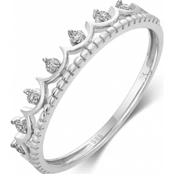 Prsten SOFIA DIAMONDS zlatý prsten s diamanty 0,032 ct GEMBG29449-13-56