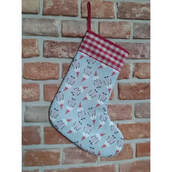 Vánoční dekorace Punčocha na nadílku 08