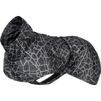 Obleček pro psa Rukka Hayton Warm Raincoat pláštěnka černá 65