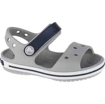 Dívčí sandály Šedé sandály Crocs Crocband Sandal Kids 12856-01U Velikost: 19/20