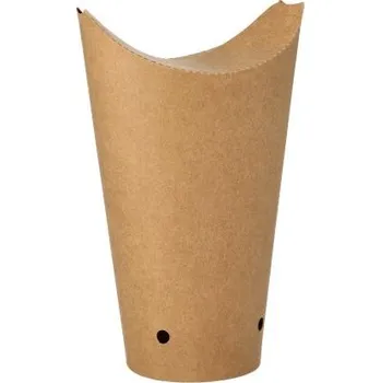 Jednorázové nádobí Papstar Papírový box na hranolky-velký, 50ks