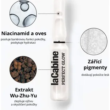 Vlasová regenerace LACABINE Ampule - PERFECT GLOW 1x2 ml
