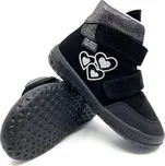 Jonap Jerry černá devon srdce 22, Vnitřní délka boty: 14,2 cm, Vnitřní šířka boty: 6,2 cm