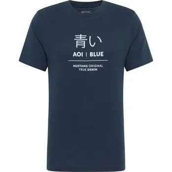 Pánská móda Tričko Mustang Alex C Print M 1013522 5330 XL