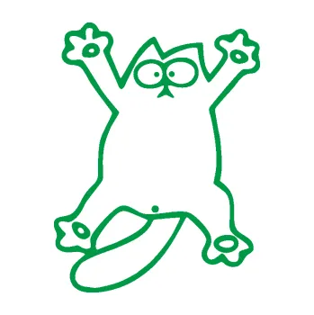 Samolepící dekorace Kočka 040 levá na rozpláclá (12 - zelená) SAMOLEPKA NA AUTO, NÁLEPKA, FÓLIE, POLEP, TUNING, VLASTNÍ TEXT, TISK, AUTOSAMOLEPKY.cz, POLEPY, OBRÁZEK, LOGO, 3D STICKERS