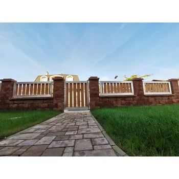 FL BRÁNY Vstupní branka, šířka 100 cm, výška 160 cm, lakovaný rám, výplň Pilwood