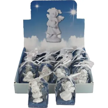 Vánoční dekorace Anděl v taštičce, 24 ks X5235