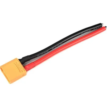 RC náhradní díl Revtec Konektor zlacený XT-90 přístroj s kabelem 10AWG 12cm