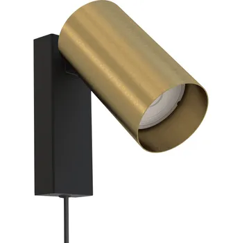 Nástěnné svítidlo Nowodvorski Nástěnné svítidlo MONO I s kabelem / Zlatá