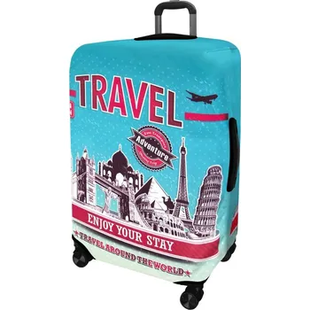 Příslušenství k zavazadlu KUFRYPLUS Obal na kufr H62 Enjoy your stay L