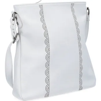 Kabelka Carmelo crossbody kabelka 4178 - bílá
