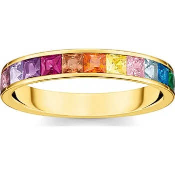 Prsten THOMAS SABO prsten Colourful stones gold TR2403-996-7-54