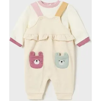 Kojenecké oblečení kojenecké tepláčky s laclem a triko Mayoral 2687-45 velikost 74