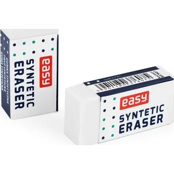 EASY Syntetická školní pryž, bílá, 40 x 19 mm, 36 ks v balení