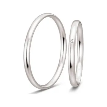 Prsten BREUNING zlaté snubní prsteny BR48/04303WG