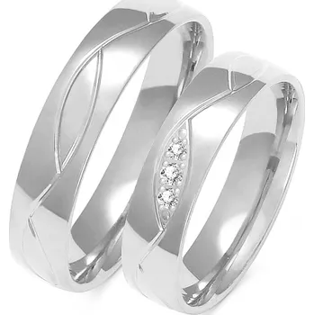 Prsten SOFIA zlatý dámský snubní prsten ZSA-152WWG-DIA