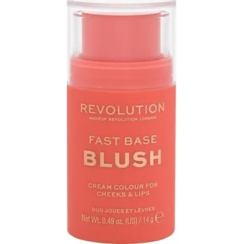 Make-up Makeup Revolution London Fast Base Blush Tvářenka 14 g Peach pro ženy