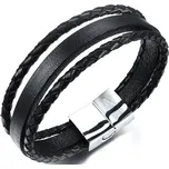 Troli Náramek ze tří kožených pásků Leather + 2 měsíce na vrácení zboží