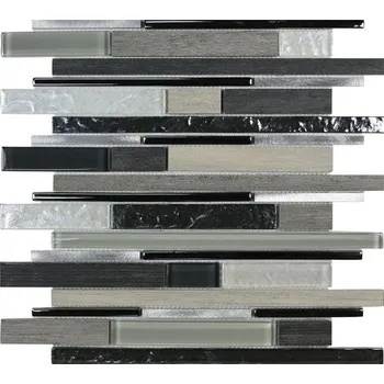 Stavební materiál EBS Timber mozaika 31x34,5 gris MTIMBGR