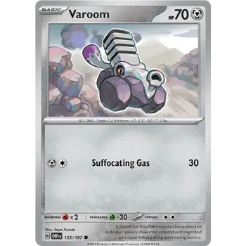Sběratelská karetní hra Pokémon TCG Varoom 155/197