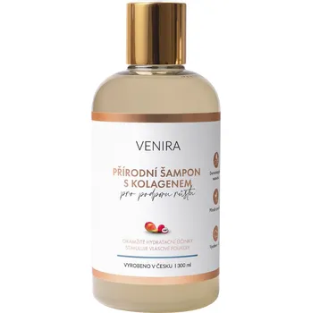 Šampon VENIRA Přírodní šampon s kolagenem pro podporu růstu 300 ml