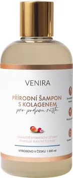Šampon VENIRA Přírodní šampon s kolagenem pro podporu růstu 300 ml