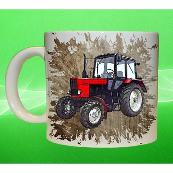 hrnek s traktorem BELARUS II