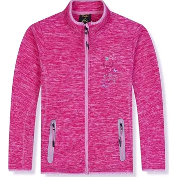 Dívčí mikina DÍVČÍ FLEECOVÁ MIKINA FM9713-VELIKOSTI 116-146 Velikost: 146, Barva: Malinová