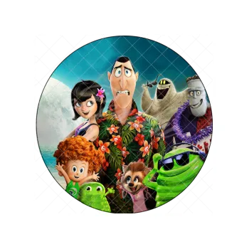 Jedlá dekorace na dort TRANSYLVANIA 3, VARIANTA Jedlý papír 1742