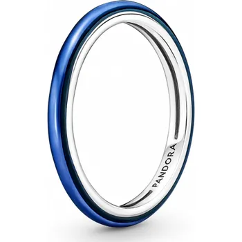 Prsten PANDORA ME prsten s modrou glazurou 199655C02-56