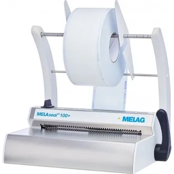 Svářečka Melag MelaSeal 100+ svářečka k autoklávu s držákem roli Comfort