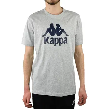 Pánské tričko Šedé tričko Kappa Caspar T-Shirt 303910-15-4101M Velikost: M
