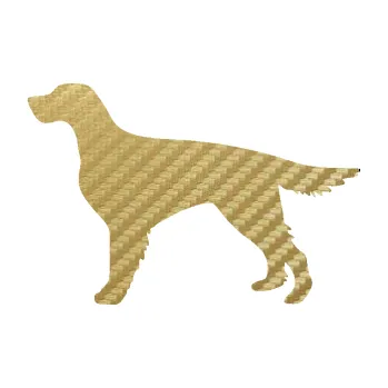 Polep vozidla SAMOLEPKA Pes 188 levá Setr (59 - 3D karbon zlatý) NA AUTO, NÁLEPKA, FÓLIE, POLEP, TUNING, VLASTNÍ TEXT, TISK, AUTOSAMOLEPKY.cz, POLEPY, OBRÁZEK, LOGO, SAMOLEPKY