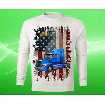 Pánská mikina mikina s potiskem WESTERN STAR 5700XE