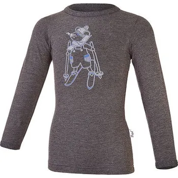 Dětské tričko Little Angel smyk DR Outlast® obrázek - tm. šedý melír velikost 98