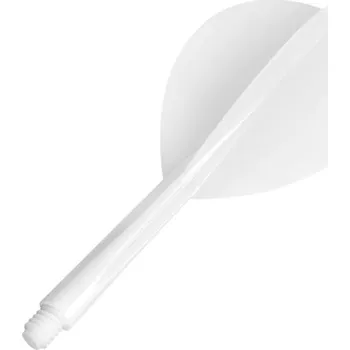 Příslušenství pro šipky Condor Letky Zero Stress - Teardrop - Medium - White CN068