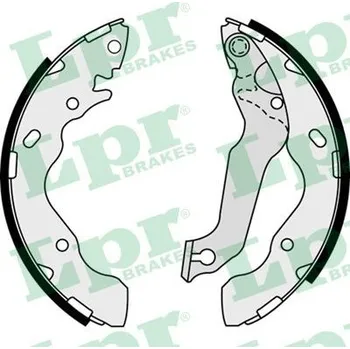 Brzdová čelist Sada brzdových čelistí LPR 08010