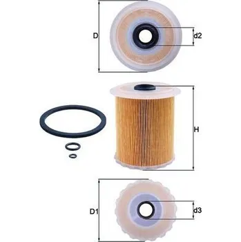 Palivový filtr Palivový filtr MAHLE KX 75D