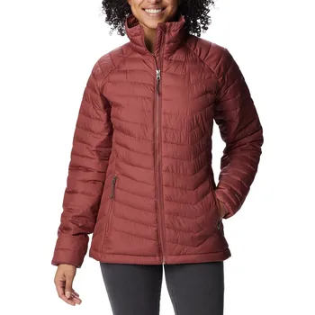 Dámská Zimní prošívaná bunda COLUMBIA POWDER LITE JACKET 1699061679 – Vínová S